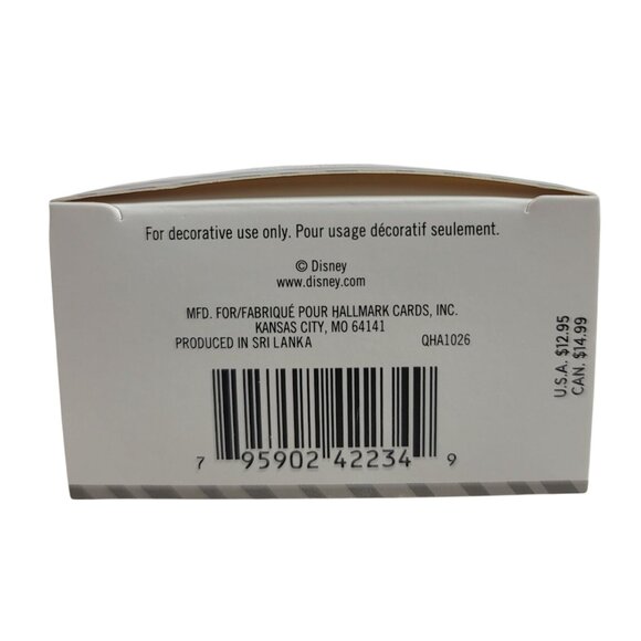Hallmark Mickey Ornament Santa's Happy Helper Year of Disney Original Box 2014 - Picture 11 of 12
